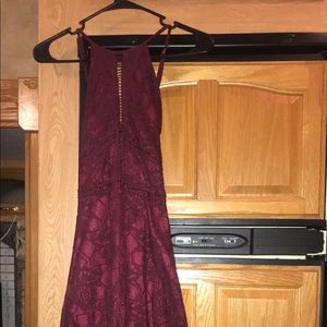Dresses - Hi Low Lace Dress Dresses - Hi Low Lace Dress